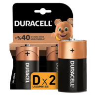 Duracell  Pil Büyük Boy D