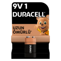 Duracell  Pil 9 Volt
