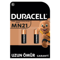 Duracell MN21 Kumanda Pil 12Volt 2'li
