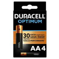 Duracell Optimum Kalem Pil AA4 Lü