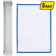 Gürsel G-9101 Metal DuvarÜnitesi A4 5Lİ