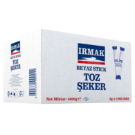 Irmak Stick Beyaz Şeker 4Gr1000Li
