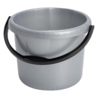 Bora Plastik Temizlik Kovası12Lt Gri BO560