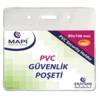Mapi 9101035 Pvc Kart Poşeti80X106 100'lü