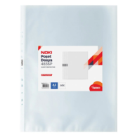 Noki 4836-P Dikey Poşet DosyaA3 25 Li