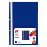 Noki 4825 Plastik Telli DosyaXL 25 li Lacivert