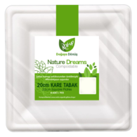 Roll-Up Nature Dreams KareTabak 20 cm 6 lı TBK-0497
