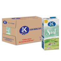 Sek Yarım Yağlı Süt 1Lt 12 li