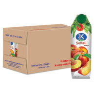Sek Meyve Suyu 1Lt 12 liŞeftali