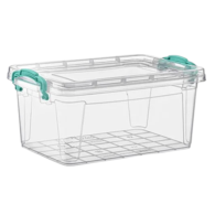 Sephora Kapaklı Saklama Kabı275X430X185 Şeffaf 13,7L Sephora Kapaklı Saklama Kabı275X430X185 Şeffaf 13,7L