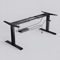 Timob Yükseklik Ayarlı MasaMekanizması Siyah