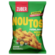 Züber Noutos FırınlanmışNohut Cips 55 Gr 15'li KajunBaharatlı