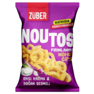 Züber Noutos FırınlanmışNohut Cips 55 Gr 15'li EkşiKrema ve Soğan