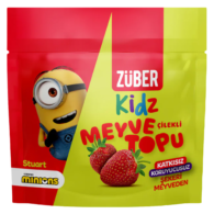 Züber Kidz Meyve Topu 42 Gr12'li Çilekli