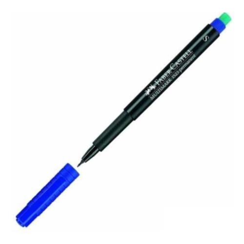 Faber-Castell 1523 (S)Permanent Asetat Kalemi Mavi