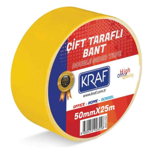 Kraf Çift Taraflı Bant 50X25