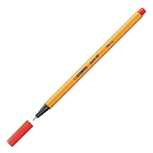 Stabilo Point 88/40 İnce UçluKalem Kırmızı