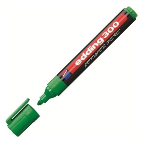 Edding E-300 Permanent MarkerYuv. Uç 1.5-3Mm Yeşil