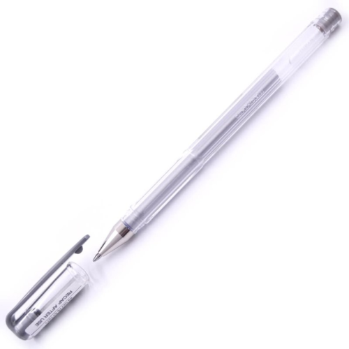 Uni-Ball UM-100 Jel Kalem 0.7Mm Gümüş