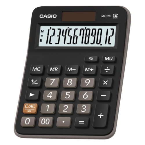 Casio MX-12B (MZ-12S) MasaüstüHesap Makinesi 12 Hane