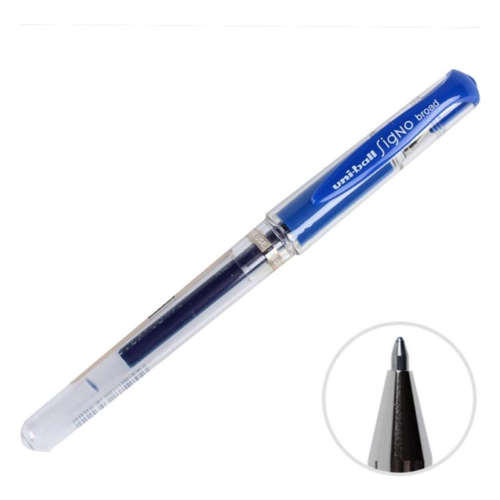 Uni-Ball UM-153 Jel Kalem 1.0Mm Mavi
