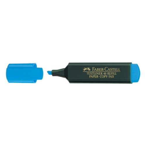 Faber-Castell 1548 FosforluKalem Mavi