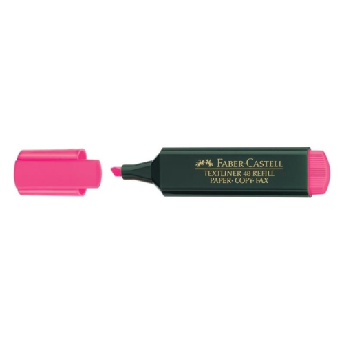 Faber-Castell 1548 FosforluKalem Pembe