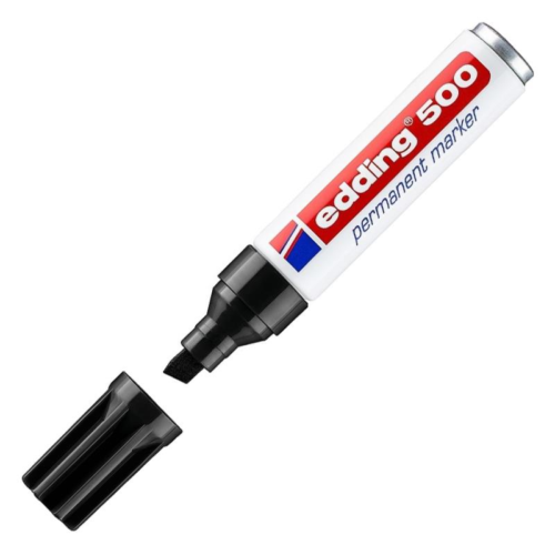 Edding E-500 Permanent MarkerKesik Uç 2-7Mm Siyah