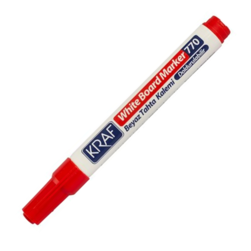 Kraf 770 Tahta Kalemi Kırmızı
