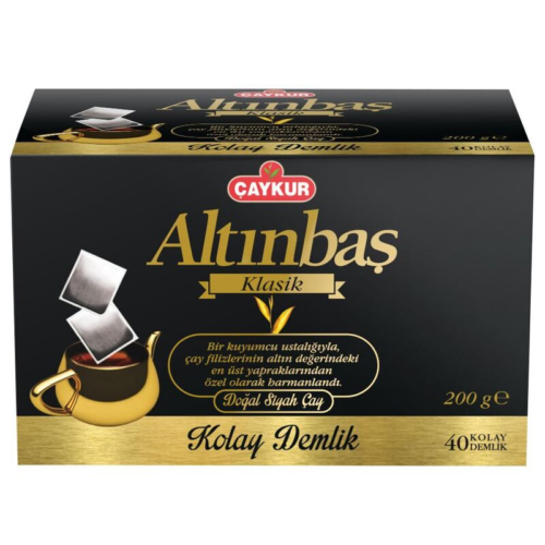 Çaykur Altınbaş Demlik Poşet Çay 200Gr 40 lı