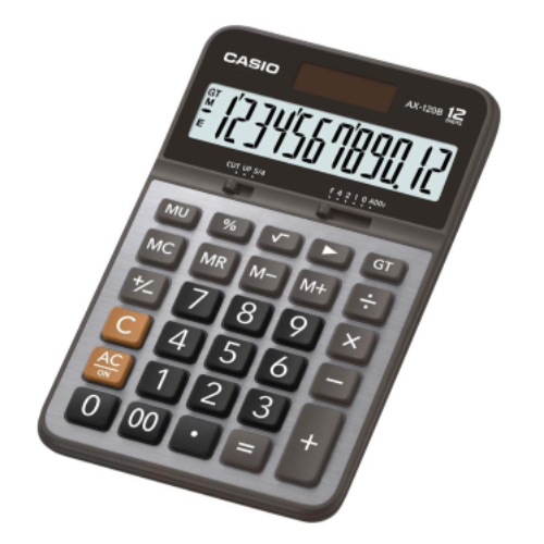 Casio AX-120B Masa Tipi HesapMakinesi 12 Hane