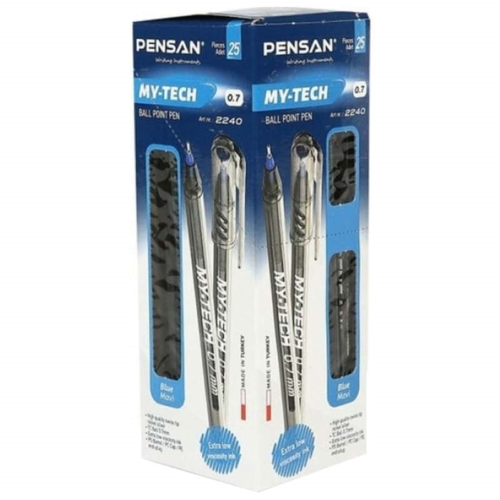 Pensan My-Tech 2240 İğne UçluTükenmez Kalem 0.7Mm Mavi