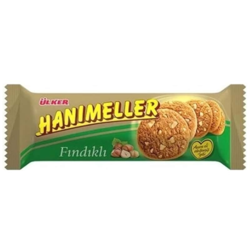 Ülker Hanımeller Rulo Bisküvi82Gr Fındıklı