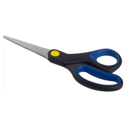 Kraf 714G Kauçuk Saplı Makas17Cm