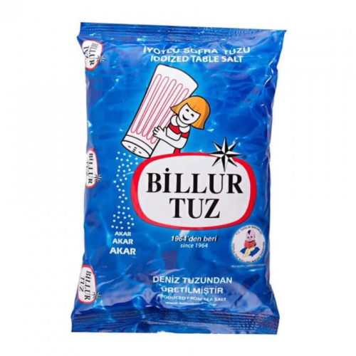 Billur Poşet Tuz 750Gr