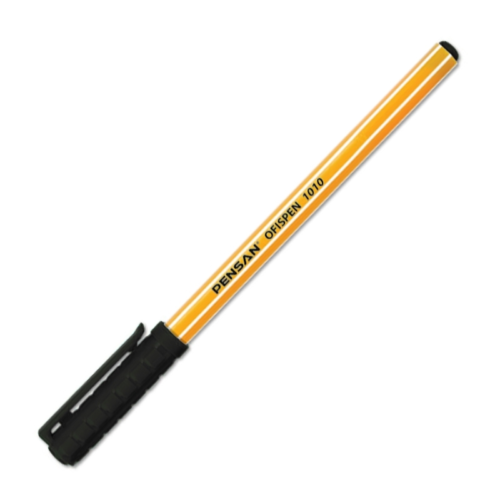 Pensan Ofispen 1010 Tükenmez Kalem 1.0Mm Siyah