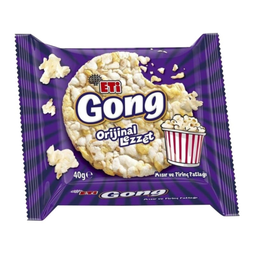 Eti 22467 Gong 40Gr Mısır vePirinç Patlağı