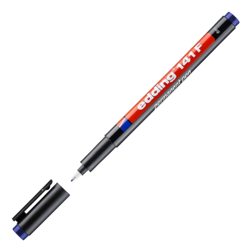 Edding E-141F Permanent AsetatKalemi 0.6Mm Mavi