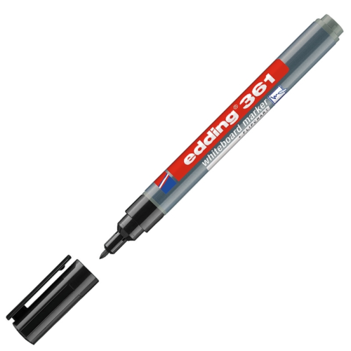 Edding E-361 Tahta Kalemi İnceUç 1Mm Siyah