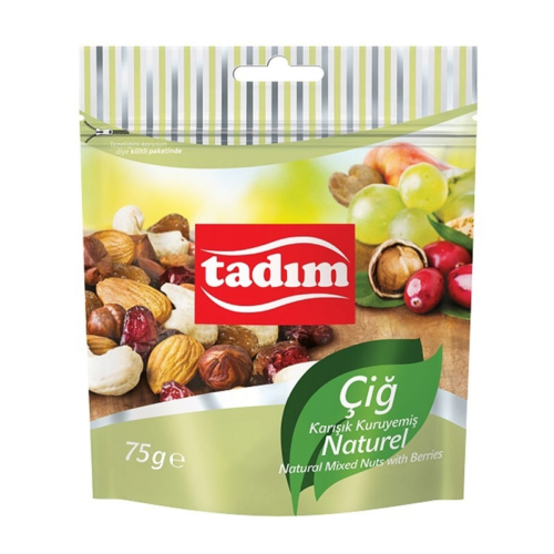 Tadım Karışık KuruyemişNaturel 75Gr