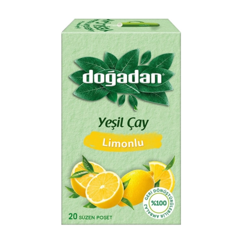 Doğadan  Yeşil Çay  Limonlu