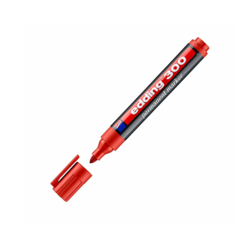 Edding E-300 Permanent MarkerYuv. Uç 1.5-3Mm Kırmızı