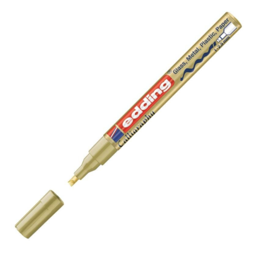 Edding E-753 Tam Örtücü BoyaMarkörü 1-2.5Mm Altın