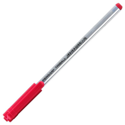 Pensan Triball İğne UçluTükenmez Kalem 1.0Mm Kırmızı