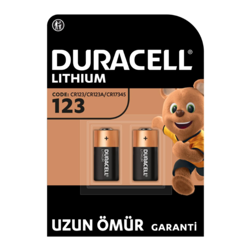 Duracell 3V 123 Ultra 2 L Pil