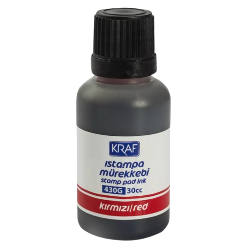 Kraf 430G Istampa Mürekkebi 30Cc Kırmızı