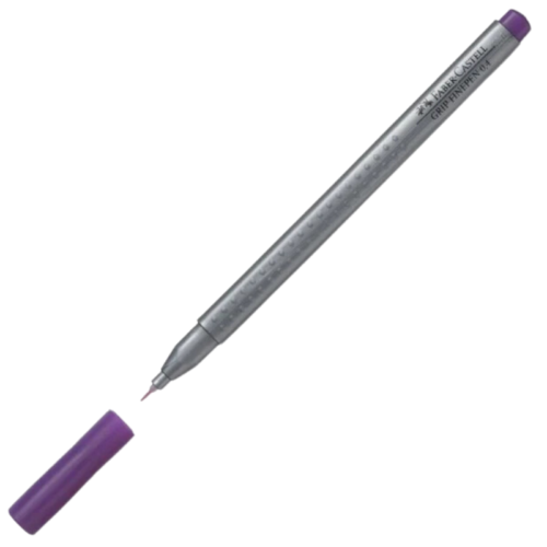 Faber-Castell 1516 GripFinepen Keçe Uçlu Kalem 0.4MmAçık Mavi