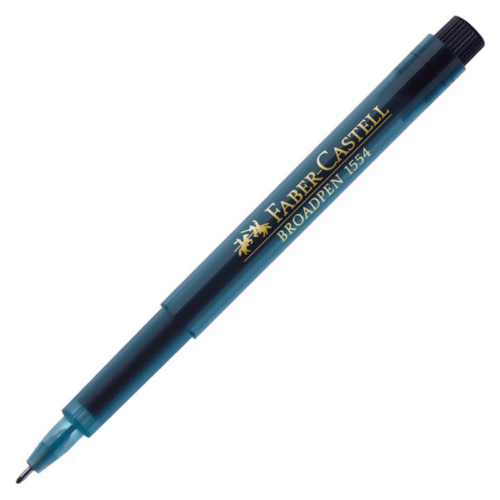 Faber-Castell 1554 BroadpenRoller Kalem Siyah