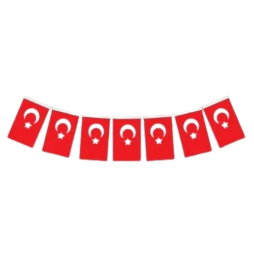 Buket BKT 304 Orta İpli TürkBayrağı 40 Ad 10'lu