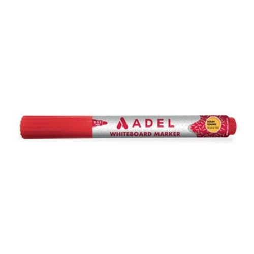 Adel Beyaz Tahta KalemiYuvarlak Uç Kırmızı 882032